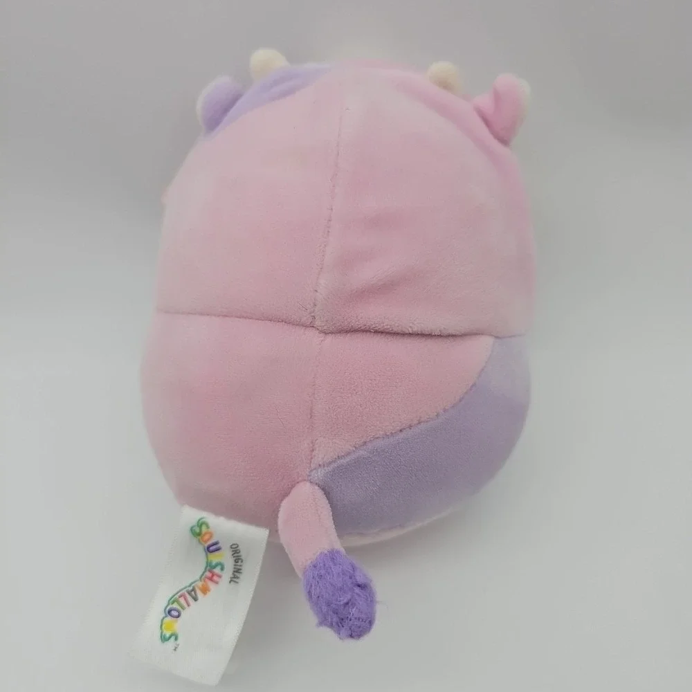 Original Squishmallows Aimee The Chick in Cow Hoodie Cute Plush